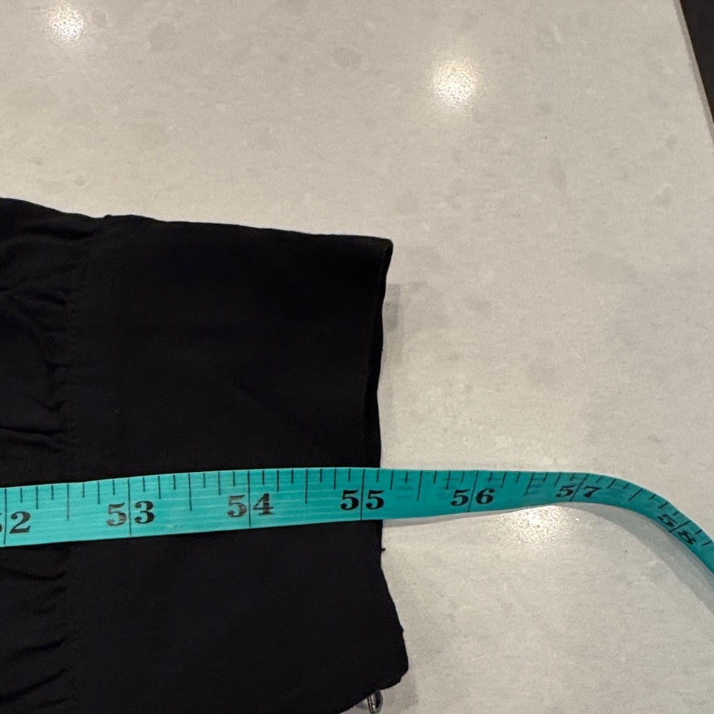 Splendid Charcoal Button-Up, solid black Jumpsuit - image 9